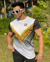 Latest Stylish Celebrity Square White Sunglasses For Man-SunglassesCraft