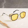 Metal Frame Side Cap Sunglasses For Men And Women-SunglassesCraft