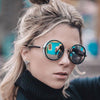New Stylish Luxury Round Sunglasses For Women-SunglassesCraft