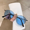 Trendy Small Round Frame Sunglasses For Unisex-SunglassesCraft