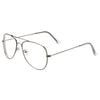 New Stylish Eyeglasses Aviator Metal Frame Reading Glasses Eyewear Vintage Women Men - SunglassesCraft