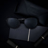 Classic Gambit Black Eyewear For Men And Women-SunglassesCraft
