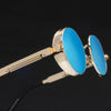 Classic Wilcox Blue Gold Eyewear For Men And Women-SunglassesCraft