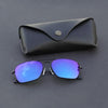 Raees Black And Blue Mercury Square Sunglasses For Men And Women-SunglassesCraft