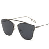 New Vintage Metal Frame Mirror Sunglasses For Men And Women -SunglassesCraft