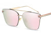 Luxury Eye Wear Vintage Mirror Sunglasses For Men And Women-SunglassesCraft
