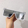 New Celebrity Square Oversize Sunglasses For Men And Women-SunglassesCraft