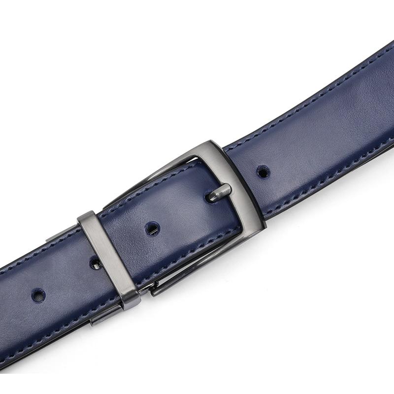 3 5cm Business Leisure Alloy Automatic Buckle Leather Belt Mens Jeans  Fashion High Quality Waist Male Strap Belts - Jewelry & Accessories - Temu  Italy