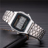 New Stylish Unisex Vintage Stainless Steel LED Sports Military Wristwatches -SunglassesCraft