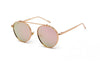 New Vintage Brand Round Punk UV400 Thick Metal Frame Sunglasses For Men And Women-SunglassesCraft