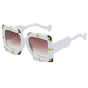 2020 Italian Big Frame Square Crystal Diamond Sunglasses For Unisex-SunglassesCraft
