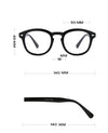 Classic Johnny Depp Style Anti Blue Ray Eyewear Frame-SunglassesCraft