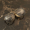 Stylish Metal Frame Side Cap Sunglasses For Men And Women-SunglassesCraft