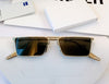 2021 New Fashion Square Metal Frame Sunglassses For Men And Women-SunglasssesCraft