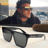 Modern Style Metal T Square Mirror Sunglasses For Men And Women-SunglassesCraft