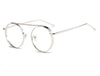 High Quality Round Glasses Frame Vintage Optical Eyeglasses Clear Lens Retro Classic Glasses Eyewear Men - SunglassesCraft