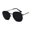 Trendy Style Mirror Square Sunglasses For Men And Women-SunglassesCraft