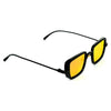 Red Mercury And Black Retro Square Sunglass For Men And Women-SunglassesCraft