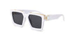 Big Square Frame Unique Retro Fashion Sunglasses For Unisex-SunglassesCraft