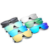 New Fashion One Piece Trendy Reflective Frameless Eyeglasses For Mnen And Women-SunglassesCraft