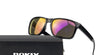 Stylish Purple Square Mirror Sunglasses For Women -SunglassesCraft