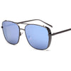 Trendy Square Metal Sunglasses For Men And Women -SunglassesCraft