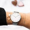 Stylish Ultra Thin Stainless Steel Mesh Belt Quartz Wrist Watch For Men And Women-SunglassesCraft