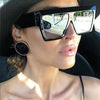 Stylish Oversized Square Sunglasses For Men And Women-SunglassesCraft