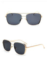 New Metal Alloy Frame Square Sunglasses For Men And Women -SunglassesCraft