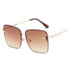 Trendy Square Bee Sunglasses For Women-SunglassesCraft