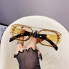 Vintage Steampunk Square Sunglasses For Men And Women- SunglassesCraft