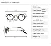 Small Square Titanium Frame Summer Style Neutral Frame For Unisex