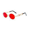 Vintage Small Metal Oval Punk Frame Top Brand Sunglasses For Unisex-SunglassesCraft