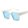 Vintage Gradient Big Frame Sunglasses For Unisex-SunglassesCraft