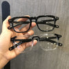 Fashionable Trendy Look Square Anti Blue Light Lens Sunglasses For Men And Women-SunglassesCraft