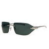 Luxury Designer Rimless Brand Sunglasses For Unisex-SunglassesCraft