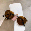 Trendy Small Round Frame Sunglasses For Unisex-SunglassesCraft