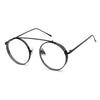 High Quality Round Glasses Frame Vintage Optical Eyeglasses Clear Lens Retro Classic Glasses Eyewear Men