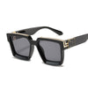 Vintage Gradient Big Frame Sunglasses For Unisex-SunglassesCraft