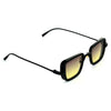 Shaded Yellow And Black Retro Square Sunglasses For Men And Women-SunglassesCraft