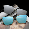Vintage Retro Mirror Square Sunglasses For Men And Women- SunglassesCraft