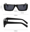 Luxury Vintage Retro Square Sunglassses For Men And Women- SunglassesCraft