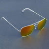 Raees Gold And Orange Mercury Square Sunglasses For Men And Women-SunglassesCraft