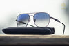 Black And Blue Square Sunglasses For Men And Women-SunglassesCraft