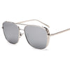Stylish Celebrity Square Metal Sunglasses For Men And Women -SunglassesCraft