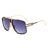Designer Square Metal Frame Retro Sunglasses For Men And Women-SunglassesCraft