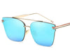 Luxury Eye Wear Vintage Mirror Sunglasses For Men And Women-SunglassesCraft