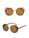 Round Mirror Vintage Sunglasses For Men And Women-SunglassesCraft
