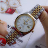 Couple Classic luxury Steel Wristband Unisex Combo watches-SunglassesCraft