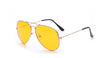 Classic Yellow Candy Aviator  Sunglasses For Men And Women-SunglassesCraft